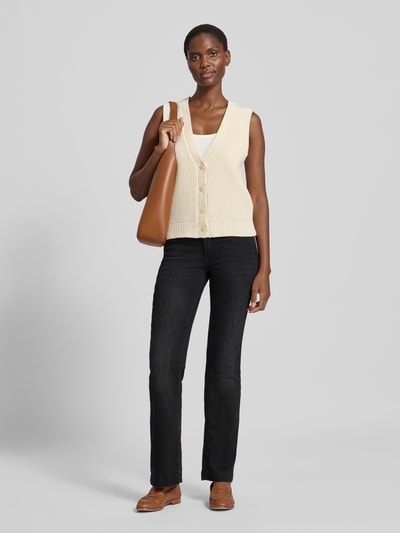 MAC Jeansy z poszerzaną nogawką i wpuszczanymi kieszeniami model ‘DREAM BOOT AUTHENTIC’ Antracytowy 1