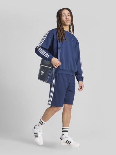 adidas Originals Oversized Sweatshirt aus Baumwoll-Mix Marine 1
