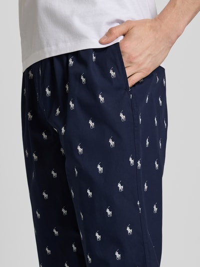 Polo Ralph Lauren Underwear Pyjama-Hose mit elastischem Bund Marine 3