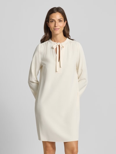 JOOP! Knielanges Kleid mit Schlüsselloch-Ausschnitt Modell 'Darcy' Offwhite 4