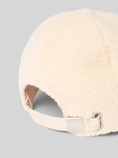CK Calvin Klein Baseballpet in bouclélook Offwhite - 3
