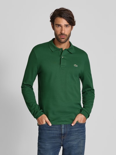 Lacoste Regular Fit Poloshirt aus reiner Baumwolle Gruen 4