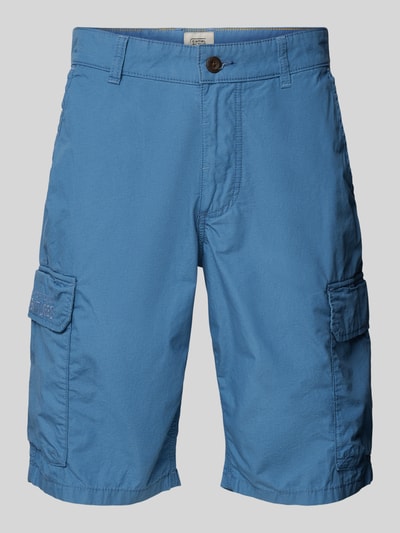 camel active Cargoshorts mit aufgesetzten Taschen Jeansblau 2