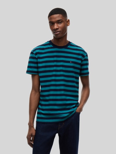 Tommy Jeans regular fit T-shirt van puur katoen Groen - 4