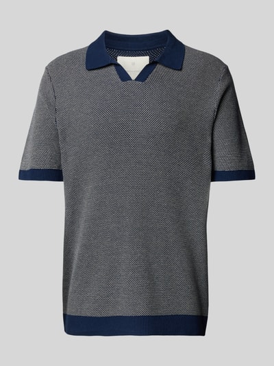Jack & Jones Relaxed Fit Poloshirt mit Label-Detail Modell 'CEASTON' Dunkelblau 2