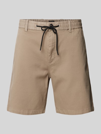 BOSS Orange Bermudas mit elastischem Bund Beige 2