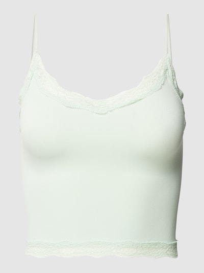 Only Top mit Spitzenbesatz Modell 'VICKY' Mint 2