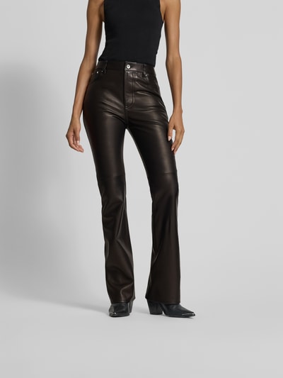 Rabanne Kunstlederhose in Leder-Optik Black 4