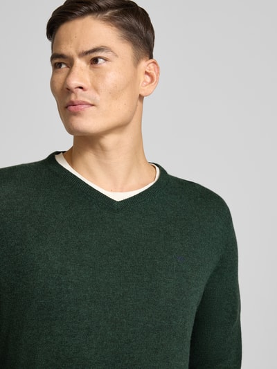 Fynch-Hatton Regular Fit Pullover mit Kaschmir-Anteil Modell 'Merino' Bottle 3