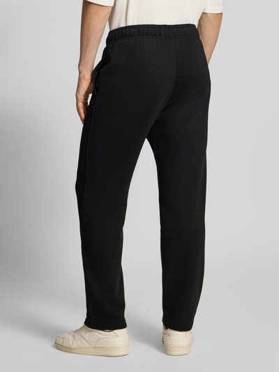 CHAMPION Straight Fit Sweatpants mit Logo-Stitching Modell 'Icons' Black 5