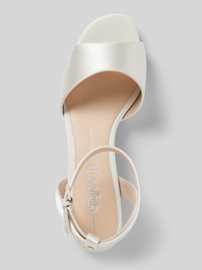 Buffalo Sandalette mit Blockabsatz Modell 'BEATE' Offwhite 3