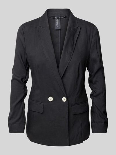 Marc Cain Leinenblazer mit Reverskragen Black 2