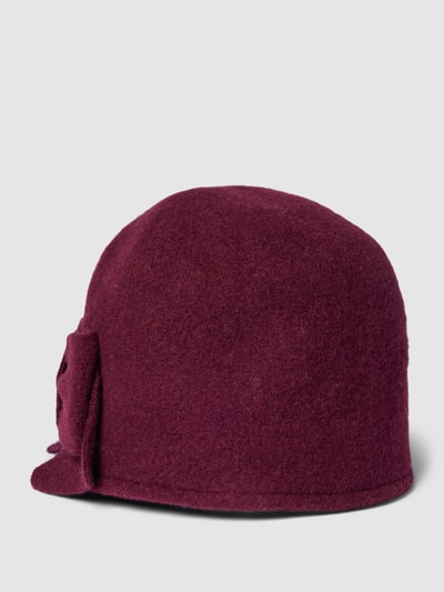 Seeberger Beanie mit Schleifen-Detail Bordeaux 1