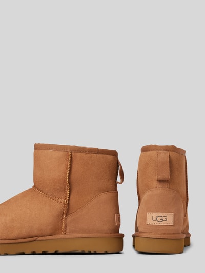 UGG Buty ze skóry model ‘CLASSIC MINI’ Camel 2