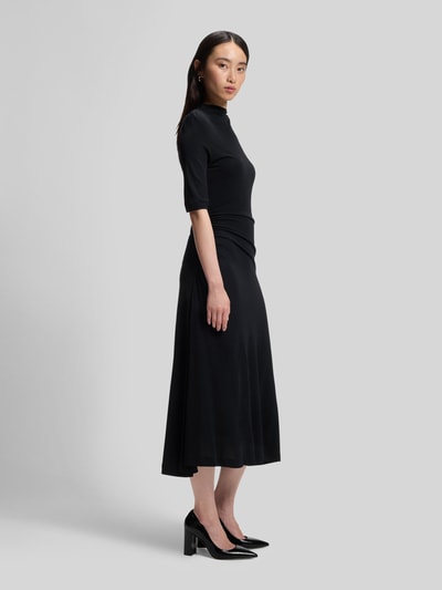 BOSS Kleid mit verdecktem Reißverschluss Marine 4