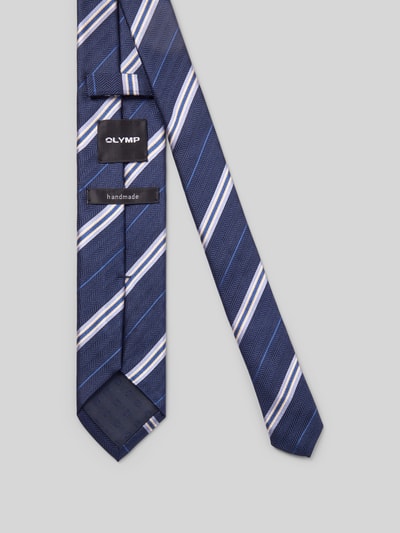 OLYMP Krawatte aus reiner Seide Marine 2