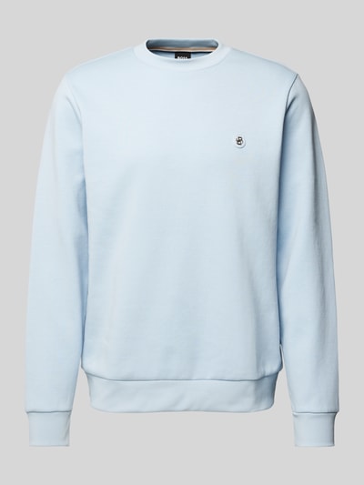 BOSS Sweatshirt aus Baumwoll-Mix Modell 'Sharpe' Bleu 2