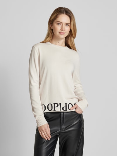 JOOP! Longsleeve mit Rundhalsausschnitt Offwhite 4