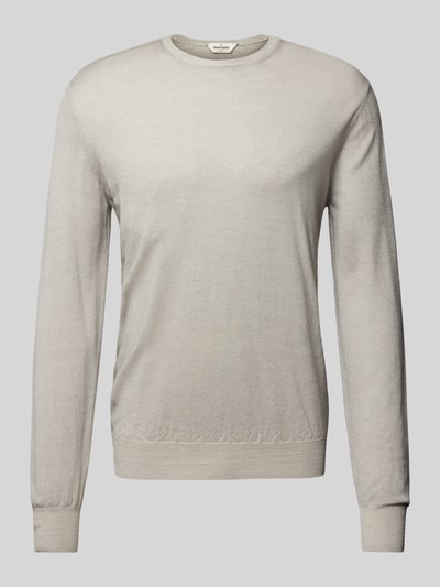 GRAN SASSO Gebreide pullover met ribboorden Beige - 2