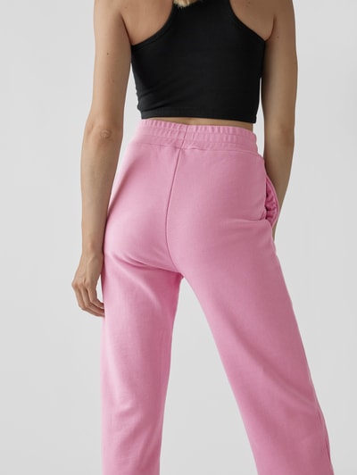 MSGM Sweathose mit Label-Prägung Pink 6