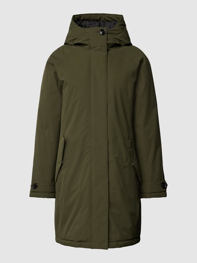 Christian Berg Woman Selection Parka met mouwtrensjes Kaki - 2