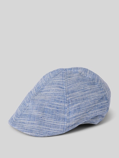 Müller Headwear Schiebermütze mit Leinen-Anteil Jeansblau 1