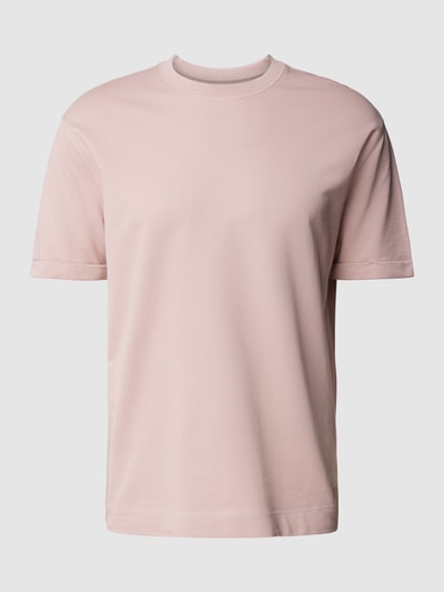 Windsor T-shirt z okrągłym dekoltem model ‘Sevo’ Jasnoróżowy 2