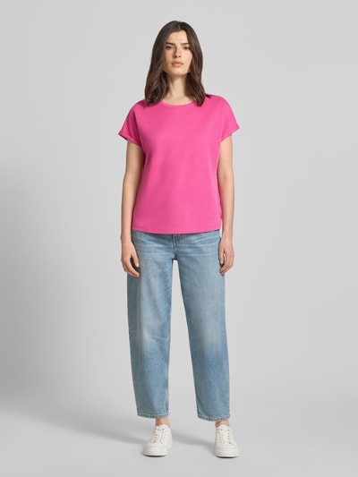 Christian Berg Woman T-Shirt mit Viskosen-Anteil Pink 1