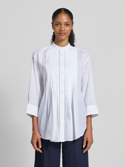 Lauren Ralph Lauren Hemdbluse mit Knopfleiste Modell 'KRISANNA' Weiss 4