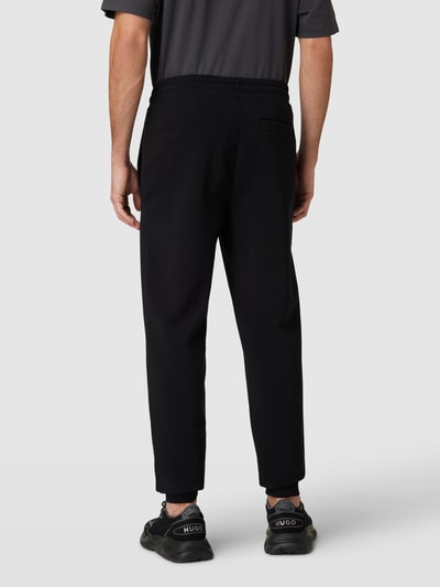 HUGO Sweatpants met tunnelkoord, model 'Dimacs' Zwart - 5