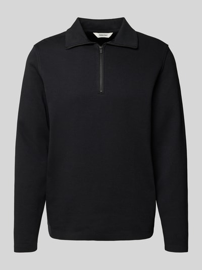 SELECTED HOMME Sweatshirt aus Baumwoll-Mix Modell 'KEV' Black 2