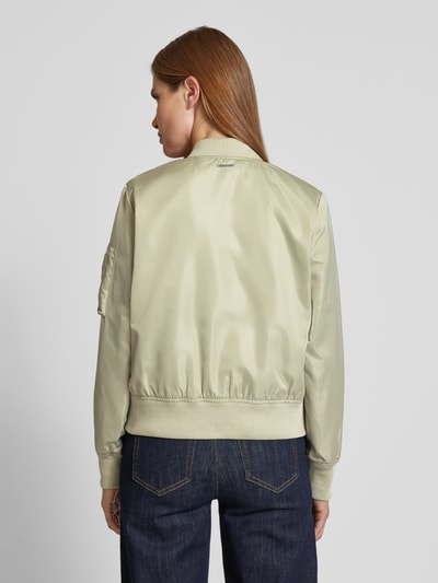 IQ Studio Bomberjacke mit Zweiwege-Reißverschluss Khaki 5