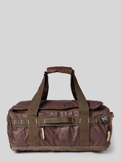 The North Face Duffle Bag mit Label-Print Modell 'BASE CAMP VOYAGER' Mittelbraun 1