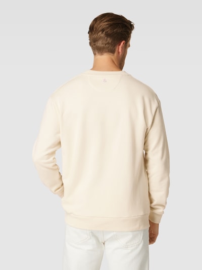 Colours & Sons Sweatshirt mit überschnittenen Schultern Offwhite 5