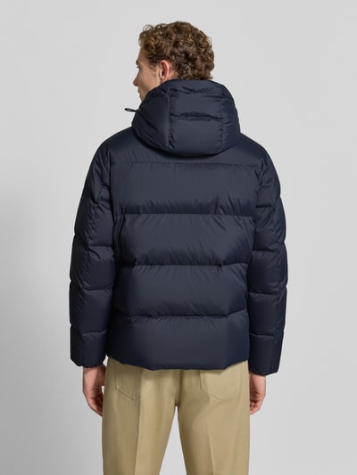 Marc O'Polo Regular fit donsjack met capuchonkraag Donkerblauw - 5