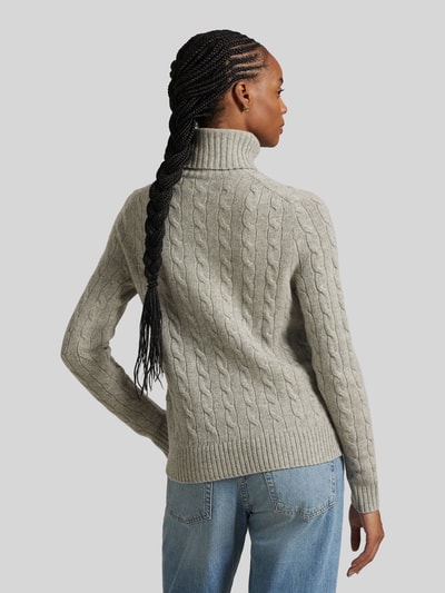 Polo Ralph Lauren Kaschmirpullover mit Rollkragen Beige Melange 5