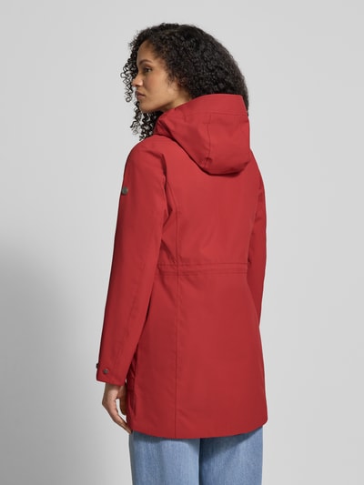 Didriksons Regular Fit Parka mit Logo-Applikation Modell 'Folka' Rot 5