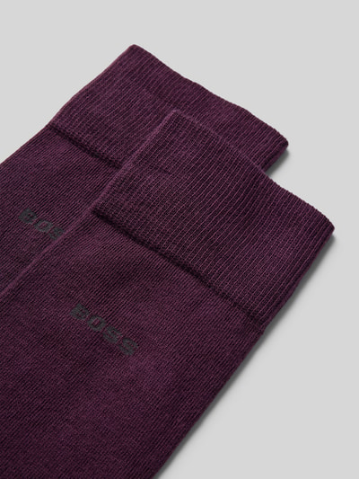 BOSS Socken aus Baumwoll-Mix im 2er-Pack Violett 2