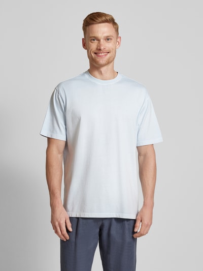 Mango T-Shirt mit Rundhalsausschnitt Modell 'SUGAR' Hellblau 4