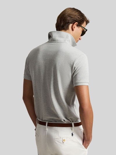 Polo Ralph Lauren Koszulka polo o kroju regular fit z czystej bawełny Jasnoszary melanż 5