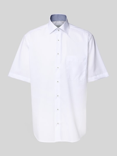 ETERNA Comfort fit zakelijk overhemd met knoopsluiting Wit - 2