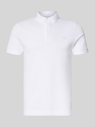 Lacoste Regular Fit Poloshirt aus Baumwoll-Mix Weiss 2