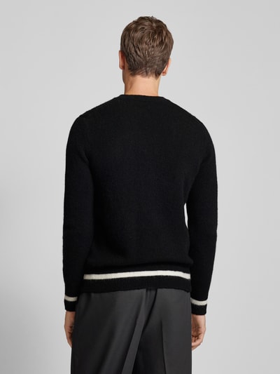 Karl Lagerfeld Strickpullover mit  Label-Details Black 5