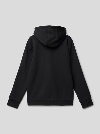 ADIDAS SPORTSWEAR Sweatjacke mit Label-Print Schwarz 3