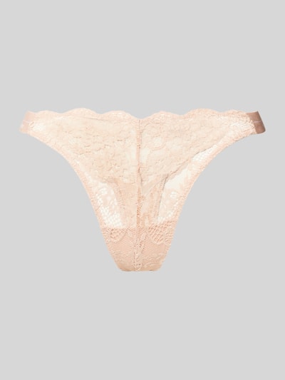 Guess String met kant, model 'JANE' Beige - 1