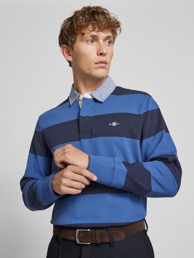 Gant Sweatshirt mit Kentkragen Royal 3