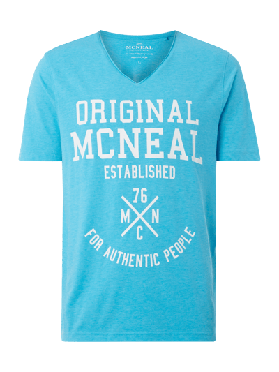 MCNEAL T-Shirt mit Logo-Print  Lagune Melange 1