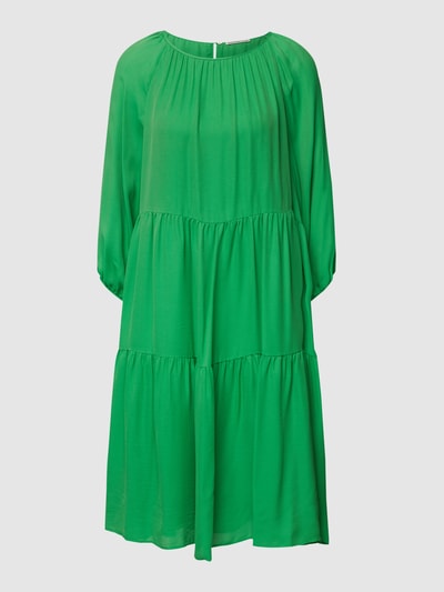 Drykorn Midi-jurk in laagjeslook Lichtgroen - 2