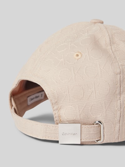 CK Calvin Klein Basecap mit verstellbarem Verschluss Beige 3