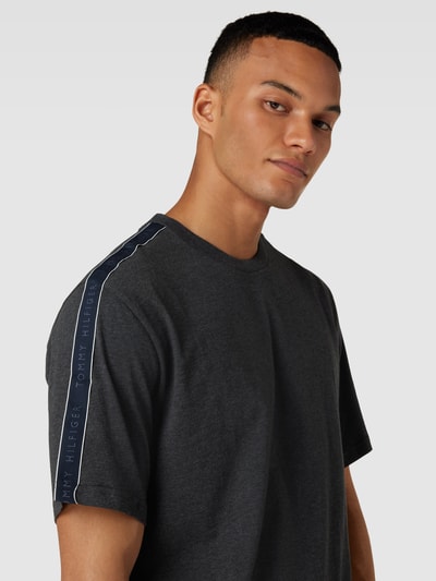 Tommy Hilfiger T-Shirt mit Rundhalsausschnitt Mittelgrau Melange 3